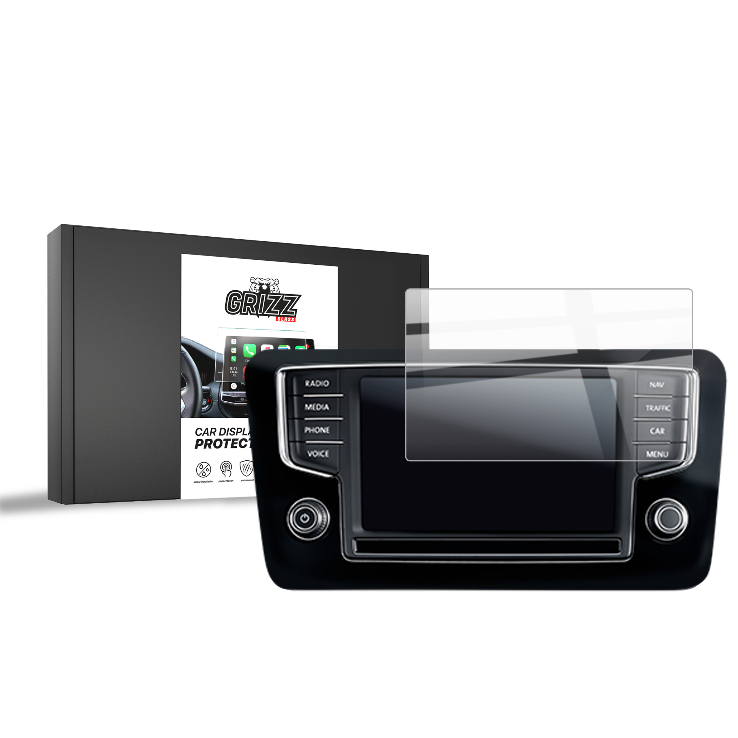 Folia ceramiczna Grizz Protector do Volkswagen Tiguan 2 Discover Media (2017-2019)