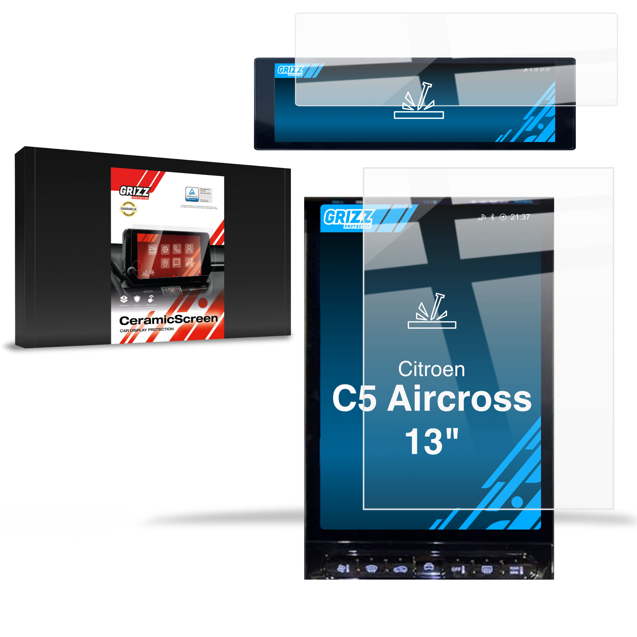 Folia ceramiczna Grizz Protector do Citroen C5 Aircross 13