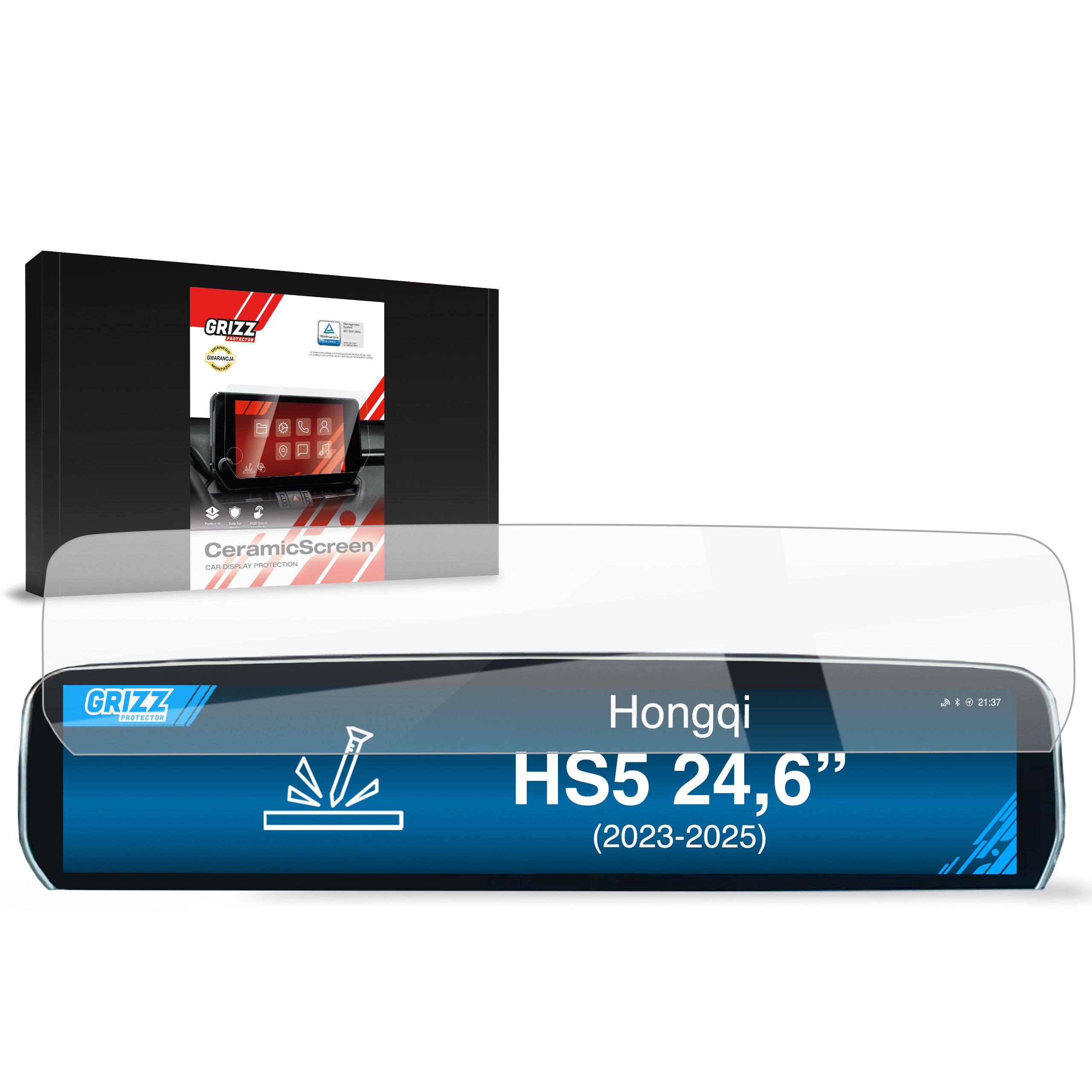 Folia ceramiczna Grizz Protector do Hongqi HS5 24,6