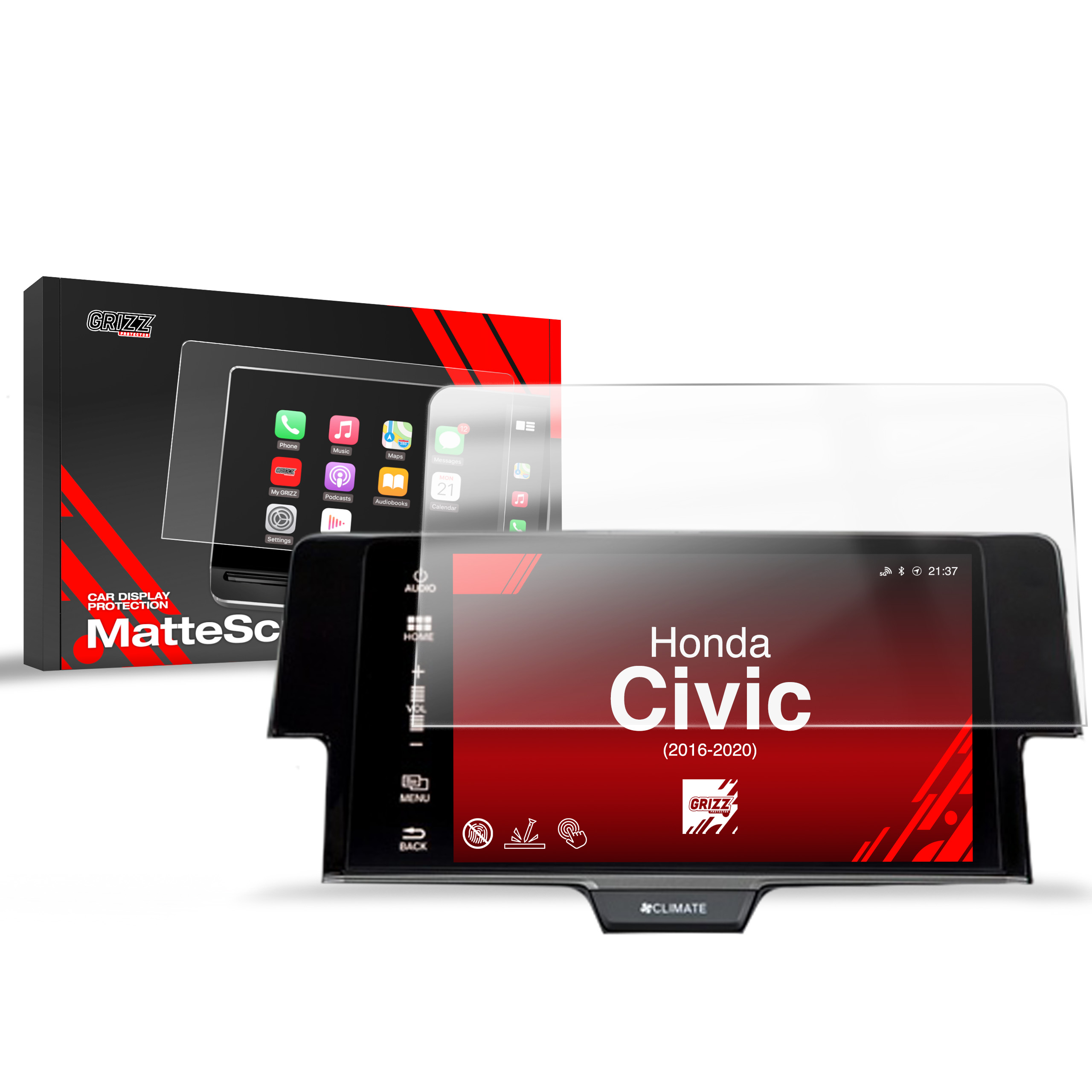 Folia matowa Grizz Protector do Honda Civic X (2016-2020)