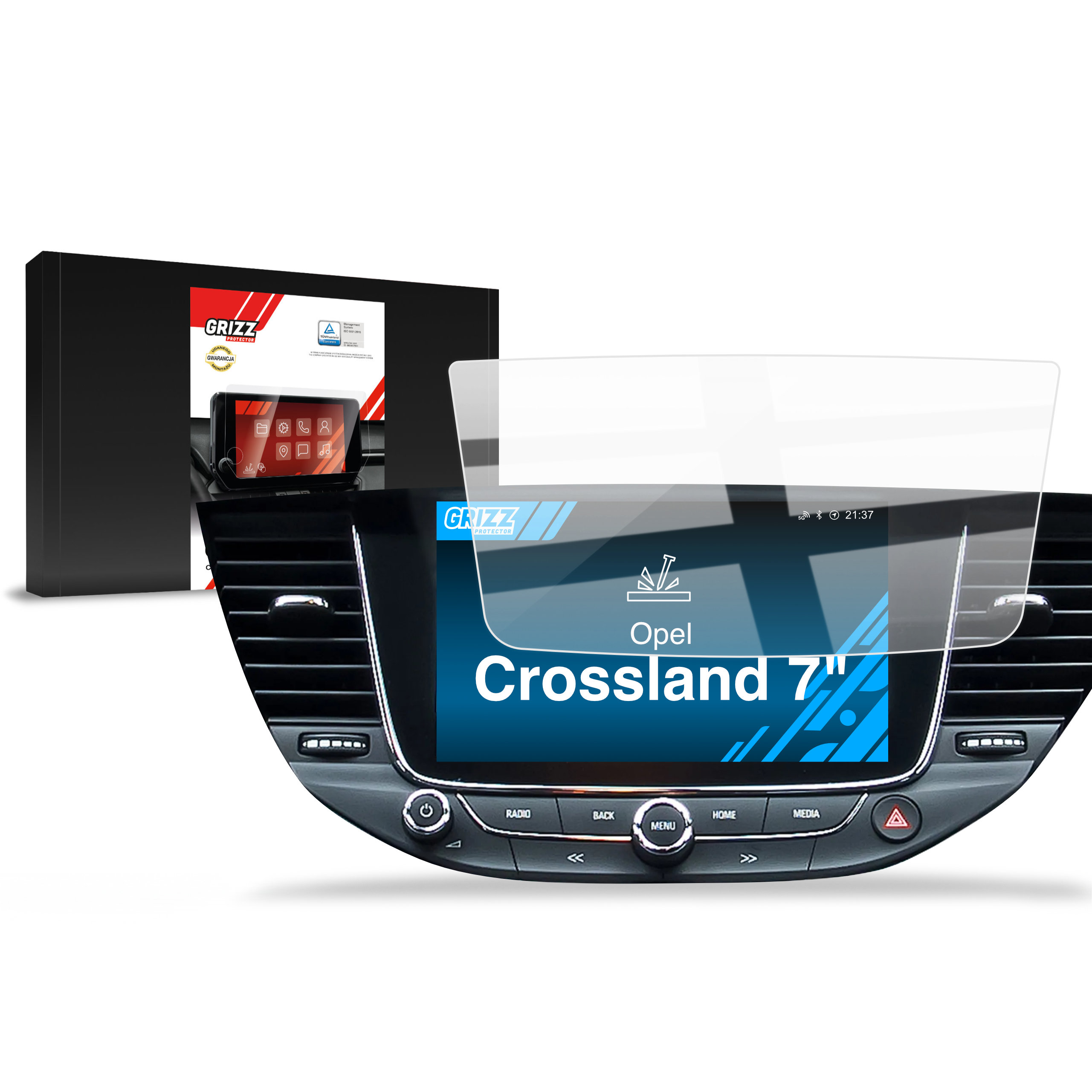 Folia ceramiczna Grizz Protector do Opel Crossland (2017-...) 2 gen.