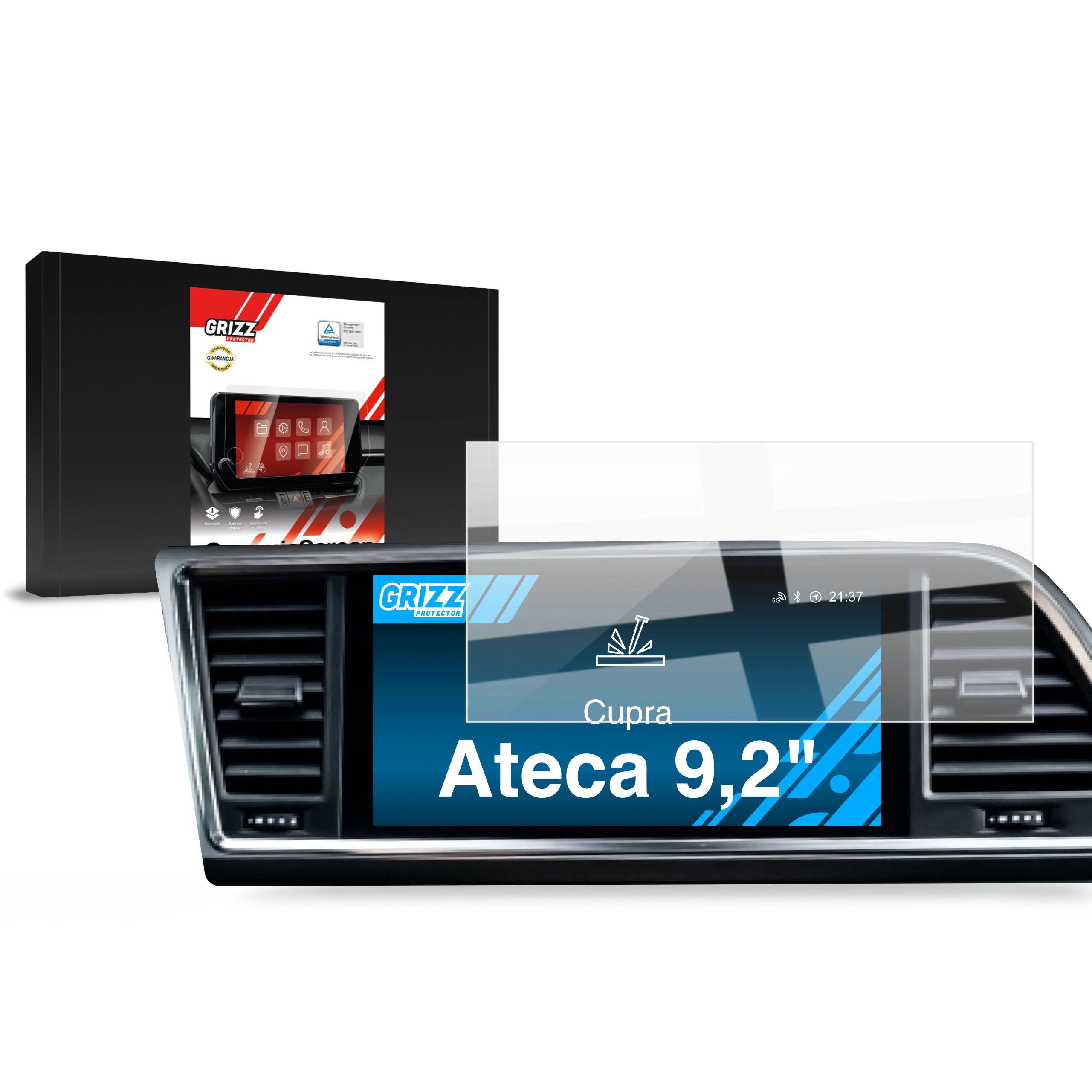 Folia ceramiczna Grizz Protector do Cupra Ateca 9,2 (2020-2025)