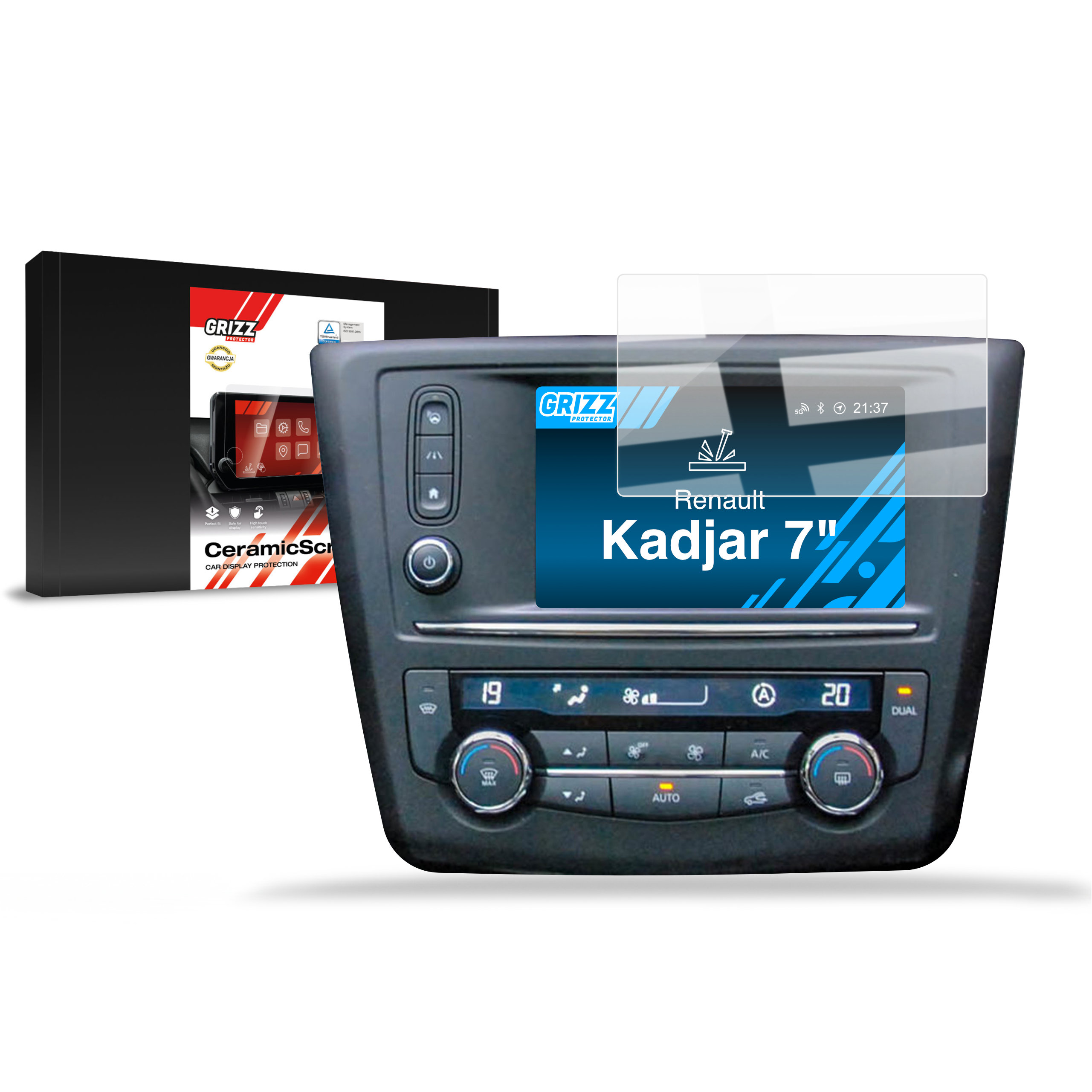 Folia ceramiczna Grizz Protector do Renault Kadjar 7 (2016-2019)