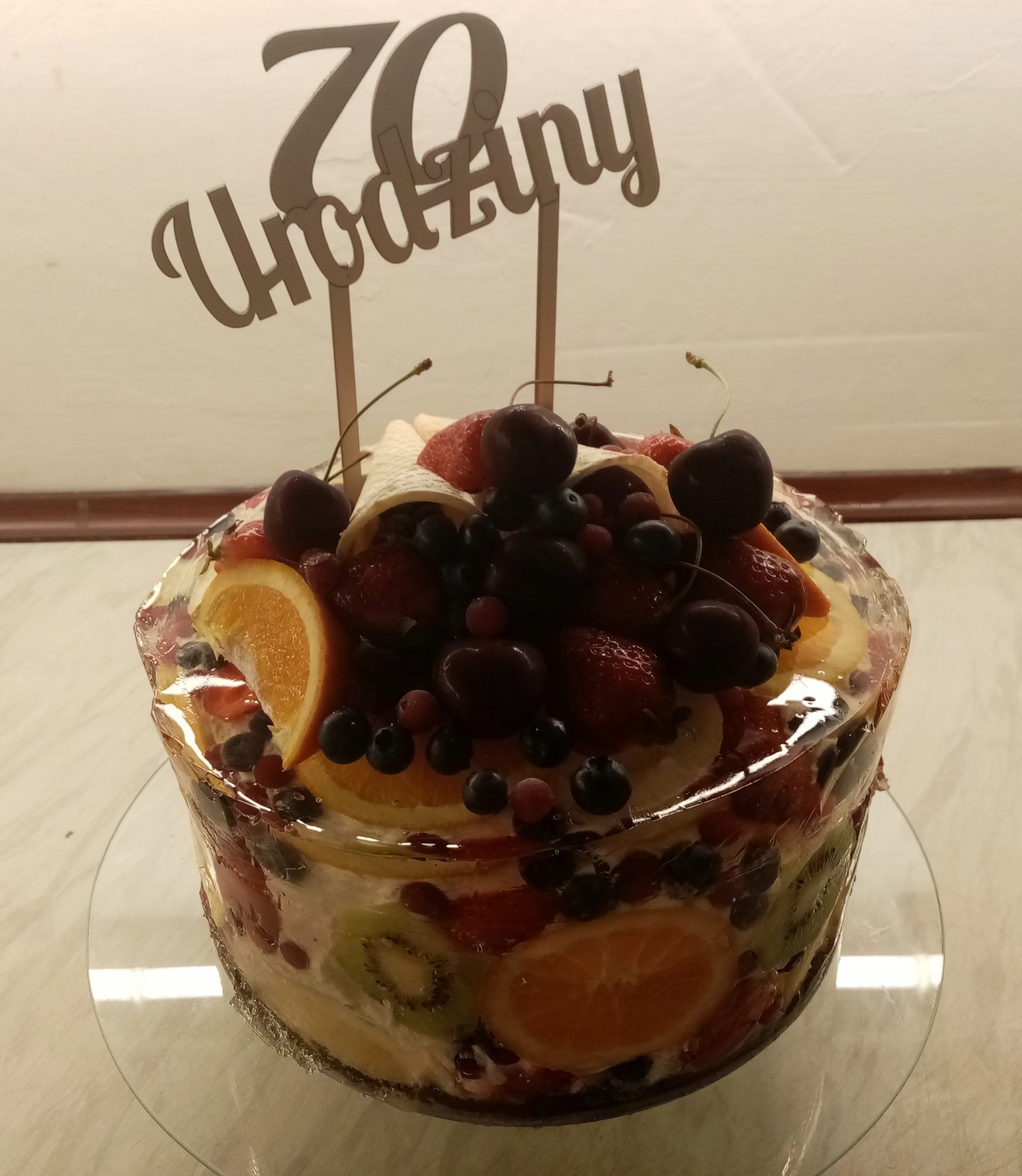 Topper 70 urodziny (18 20 25 40 50 60) itp