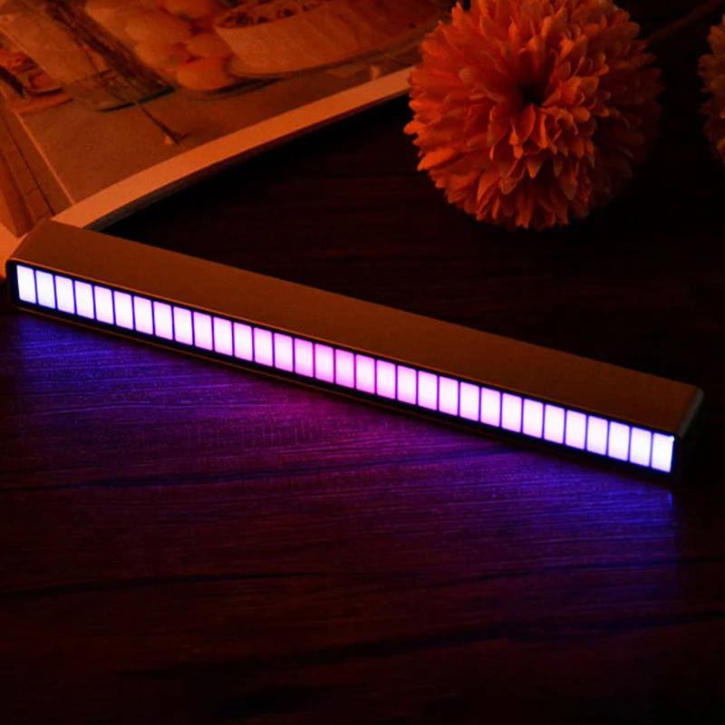 Bara cu leduri RGB, NEXTLY, sincronizare muzicala, lumini de ritm