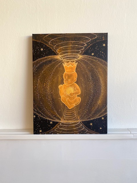 WOMB canvas print 30 x 40