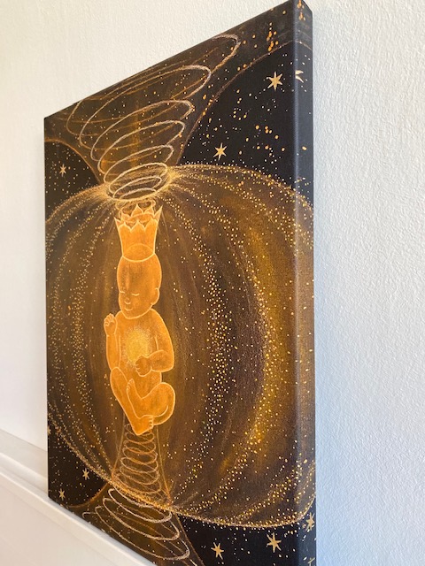 WOMB canvas print 30 x 40