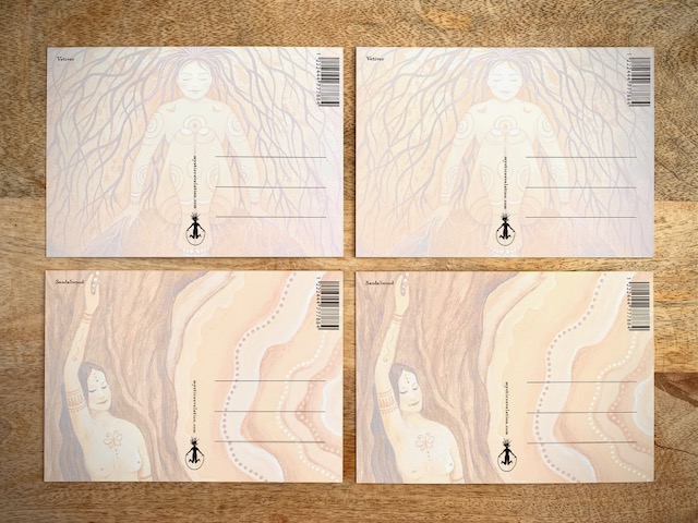 POSTCARDSET 'VETIVER' + 'SANDALWOOD' - image 2