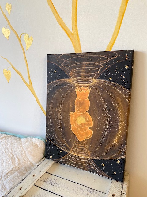 WOMB canvas print 30 x 40 - image 2