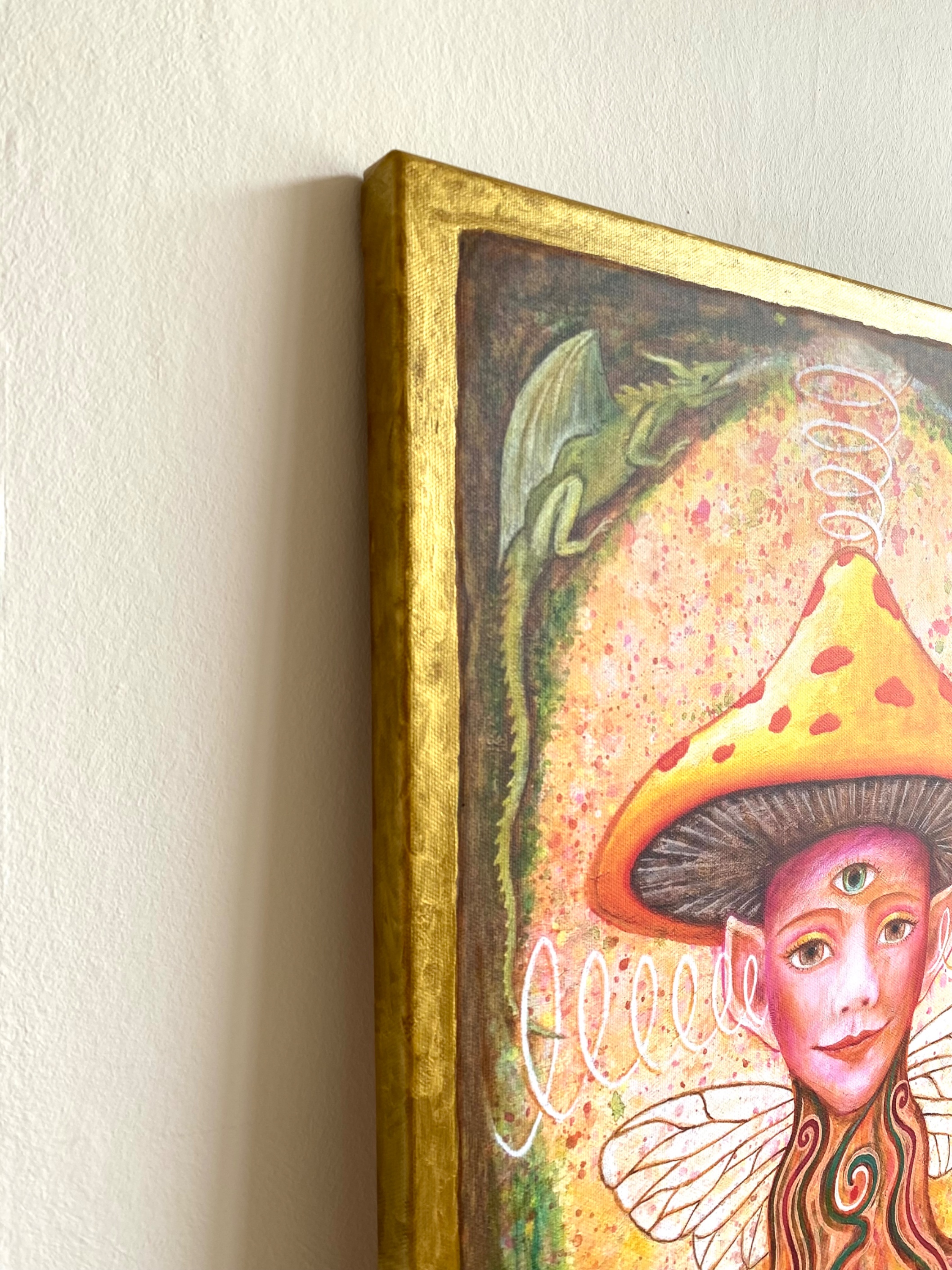 MYSTIC MUSHROOM canvas print 40 x 50 - image 2