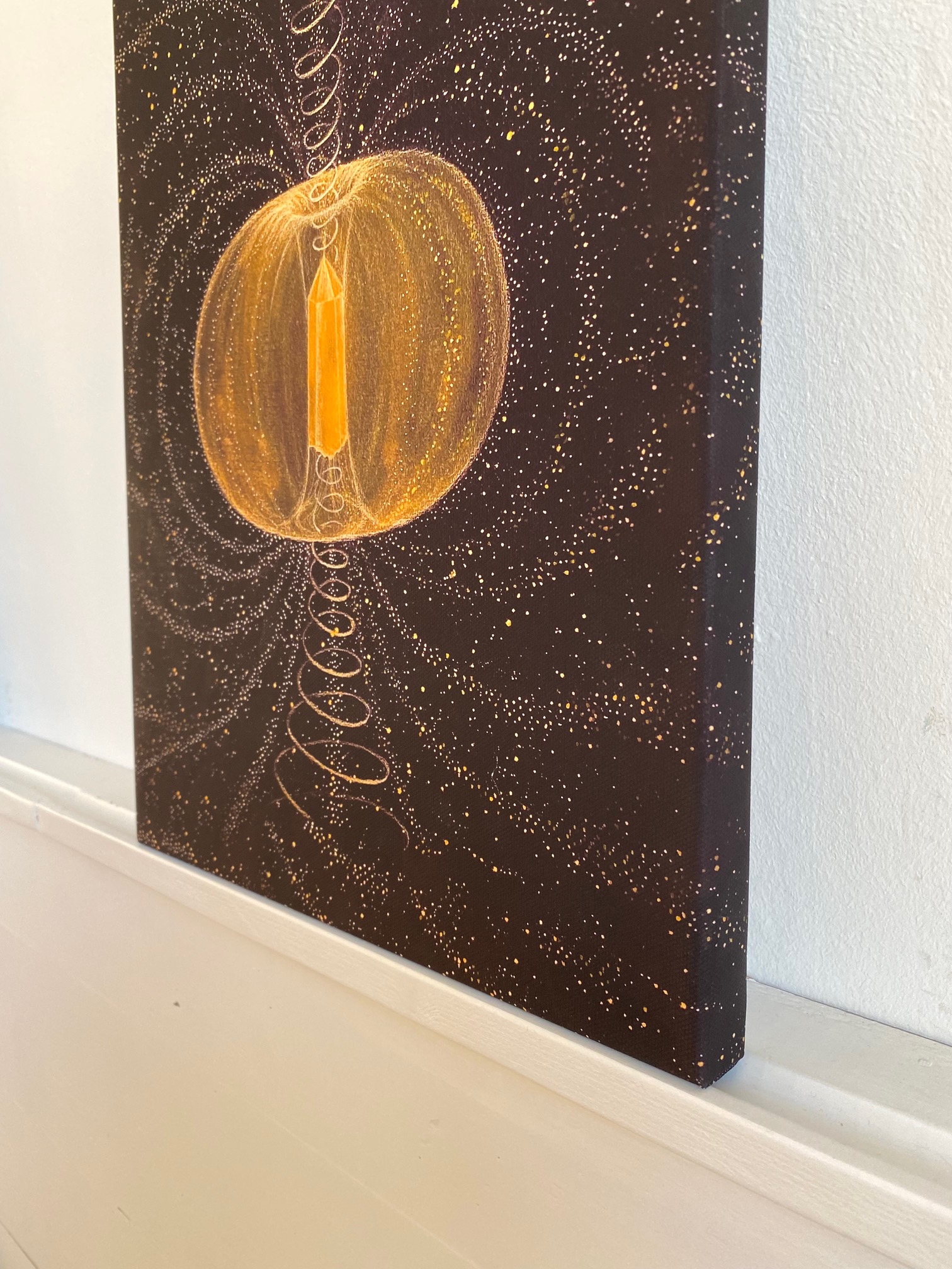 GOLDEN CRYSTAL canvas print 30 x 40 - image 2
