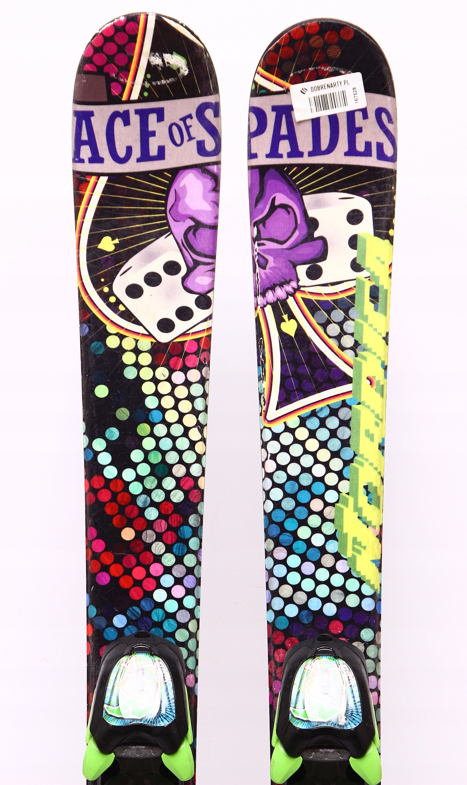 NORDICA - NORDICA ACE of SPADES J 118cm&amp;ﾁﾛﾘｱbindin NORDICA - NORDICA ACE of SPADES J 118cm&ﾁﾛﾘｱbindinの通販 by