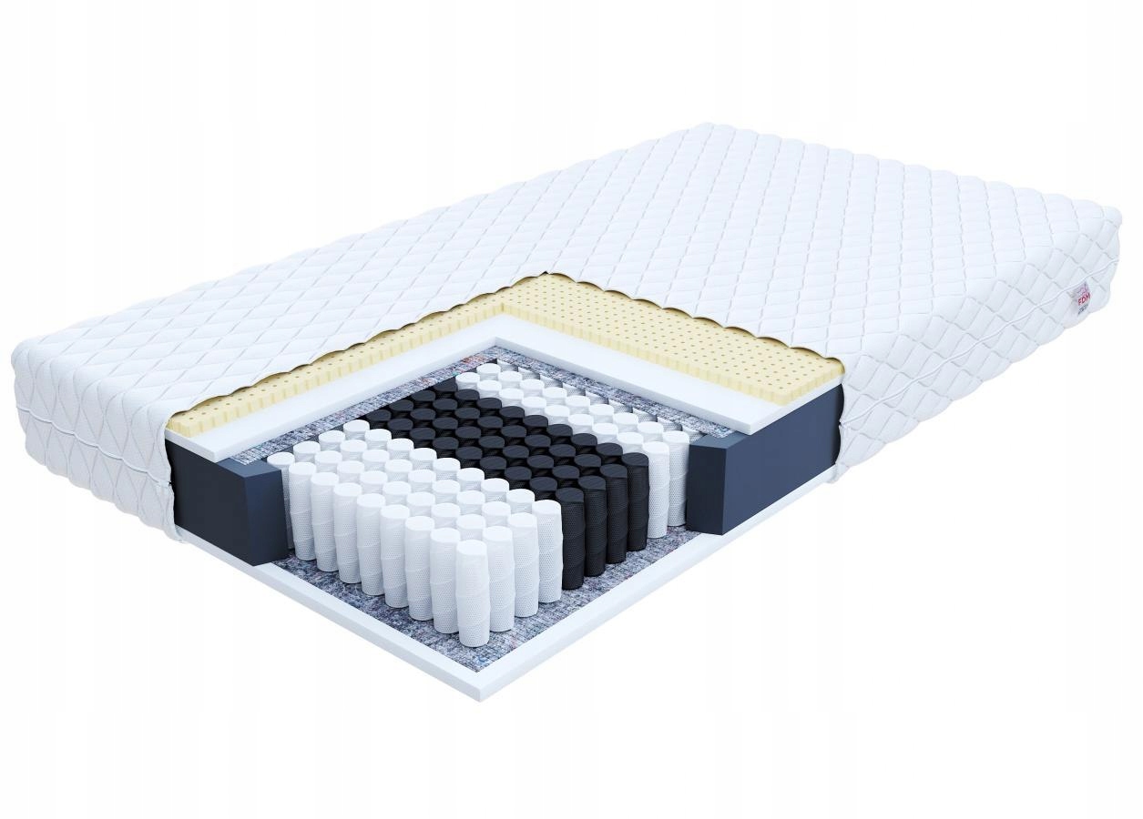 Materac multipocketowy RIMINI - 100 x 200 H3
