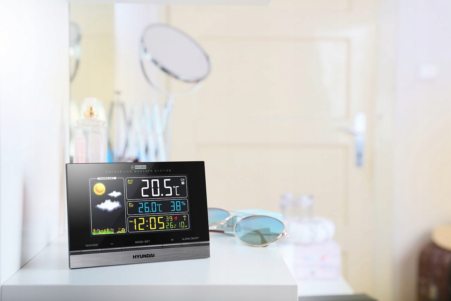 Stacja Pogody Stacja Pogodowa HYUNDAI Prognoza