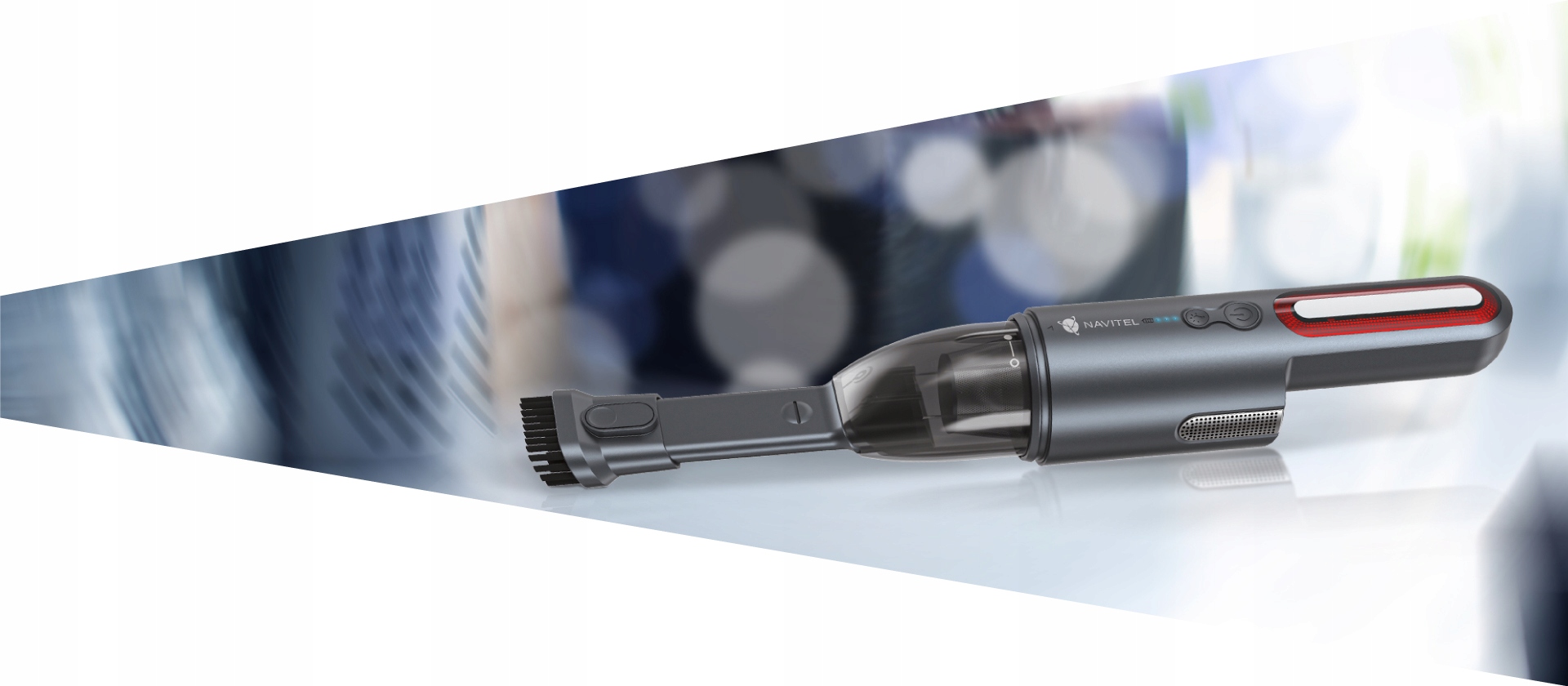 Odkurzacz SAMOCHODOWY akumulator HEPA NAVITEL 100W