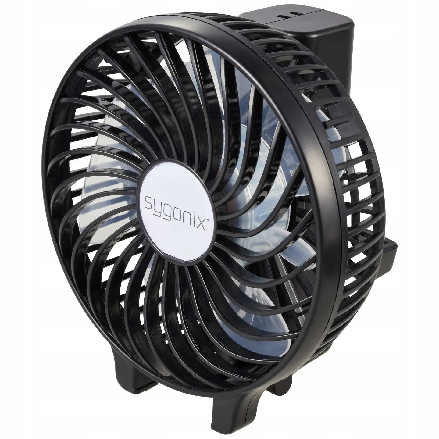 Wentylator ręczny podróżny AKUMULATOROWY regulacja SKŁADANY Sygonix