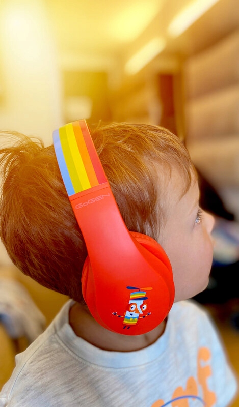 Słuchawki Bluetooth dla Dzieci mikrofon GoGEN