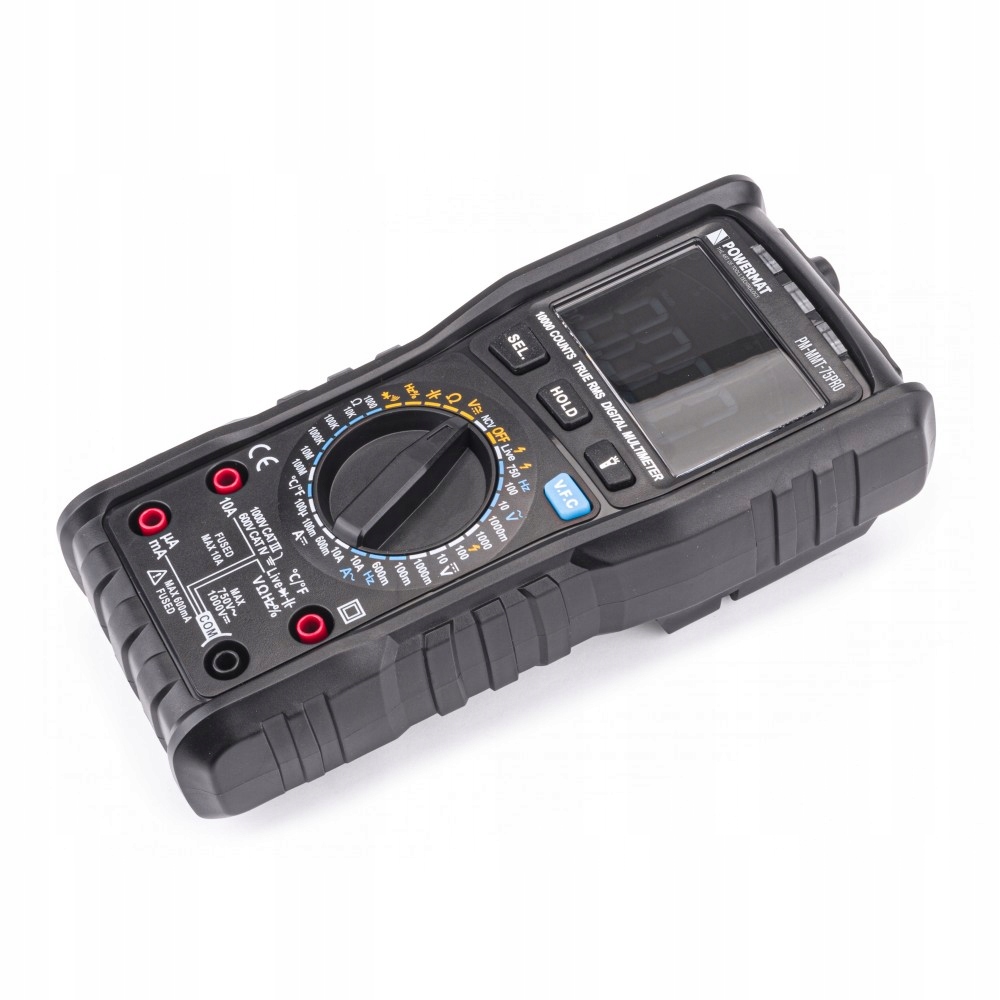 MULTIMETR CYFROWY MIERNIK PRĄDU TEMPERATURA