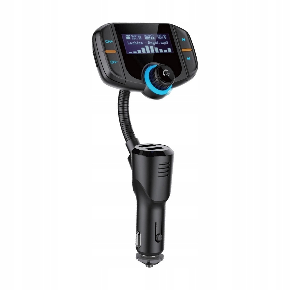 Transmiter Bluetooth zestaw głośnomówiący microSD