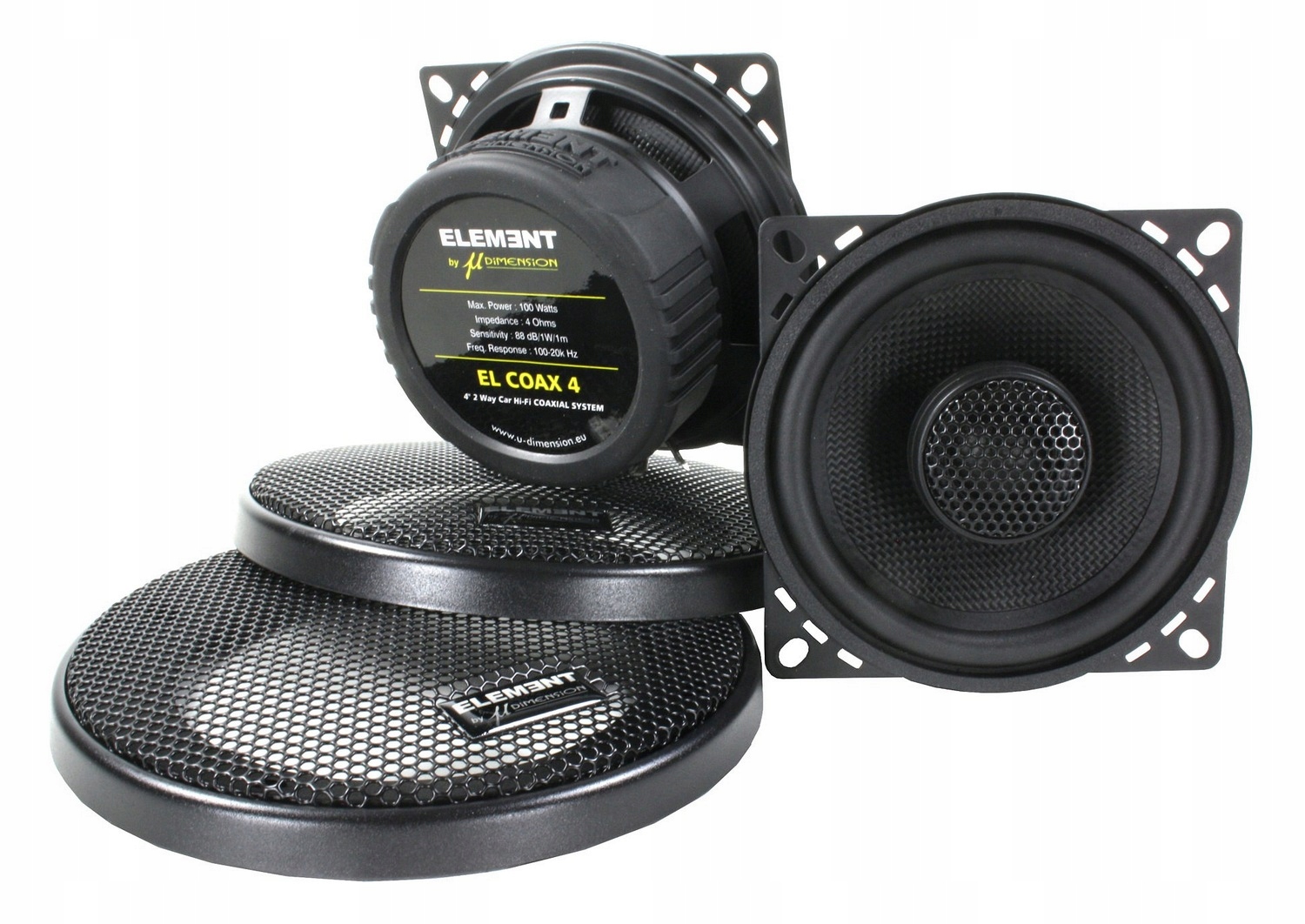 Głośniki u-Dimension 10cm 2 drożne 100W