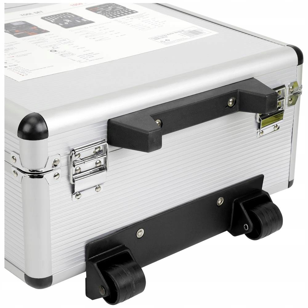 Zestaw narzędzi w walizce aluminiowej 1050 elementów walizka na kółkach