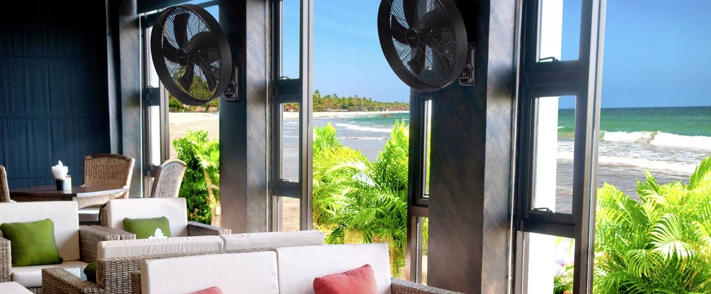 Wentylator ścienny 40cm OSCYLACJA timer PILOT 3 prędkości Sygonix