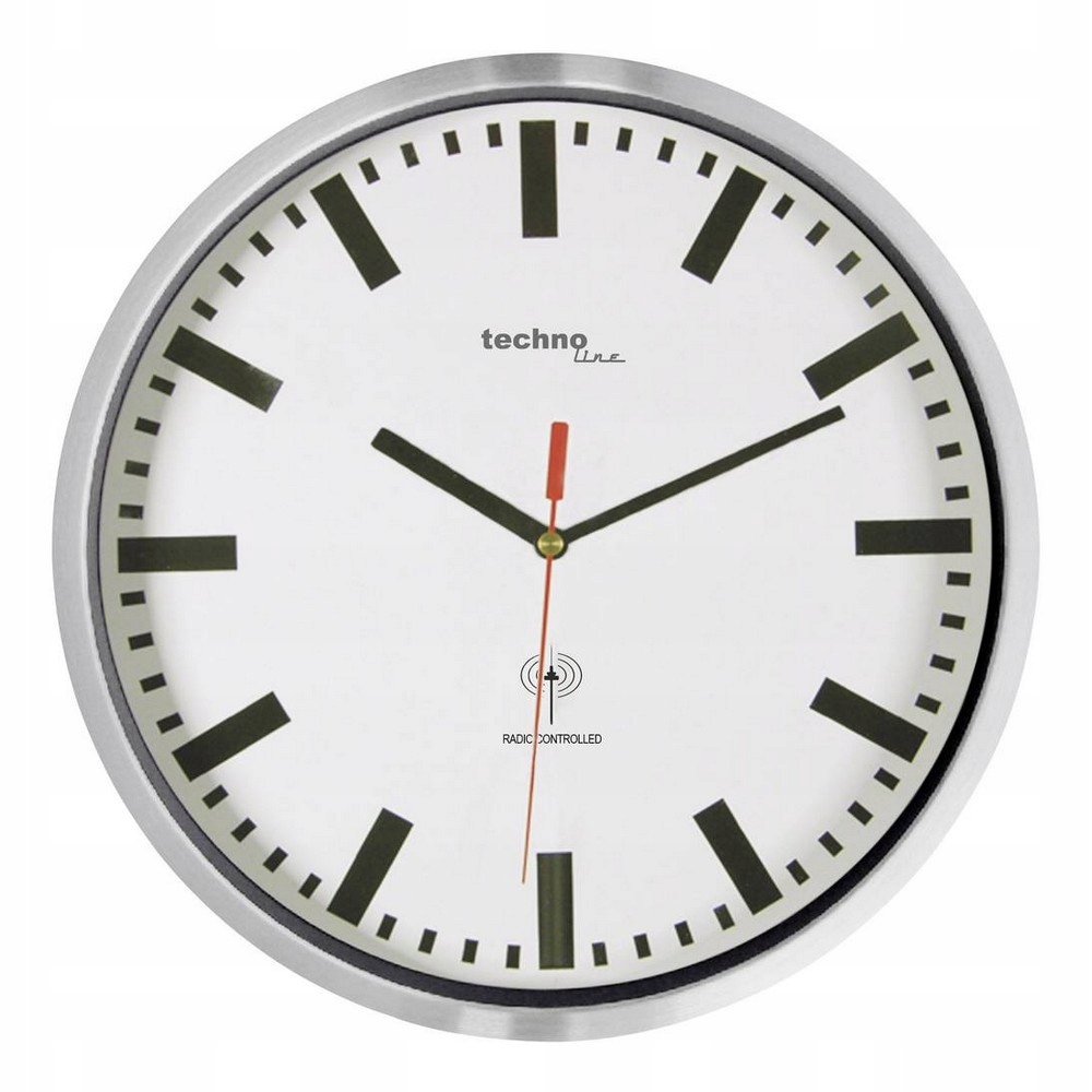 Zegar ścienny sterowany radiowo 30cm DCF77