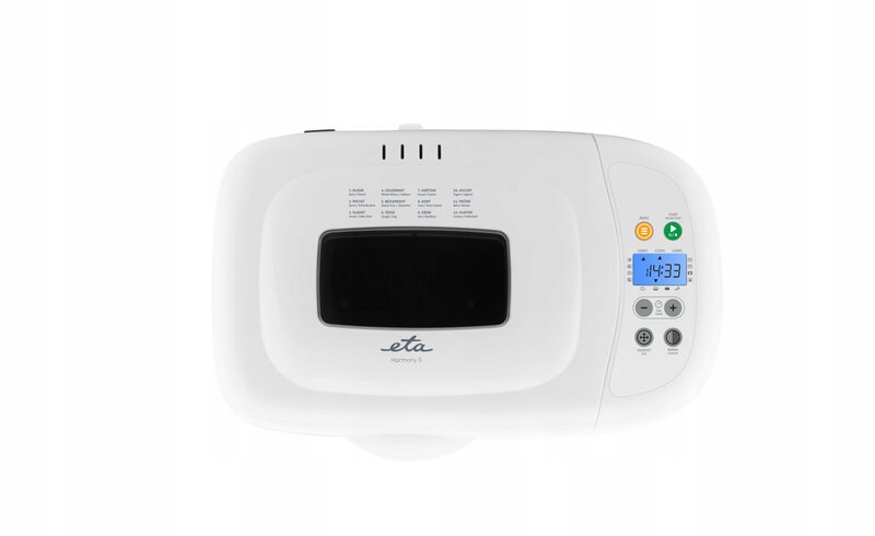 Wypiekacz do chleba automat do pieczenia Eta Harmony 1.5kg 850W programy