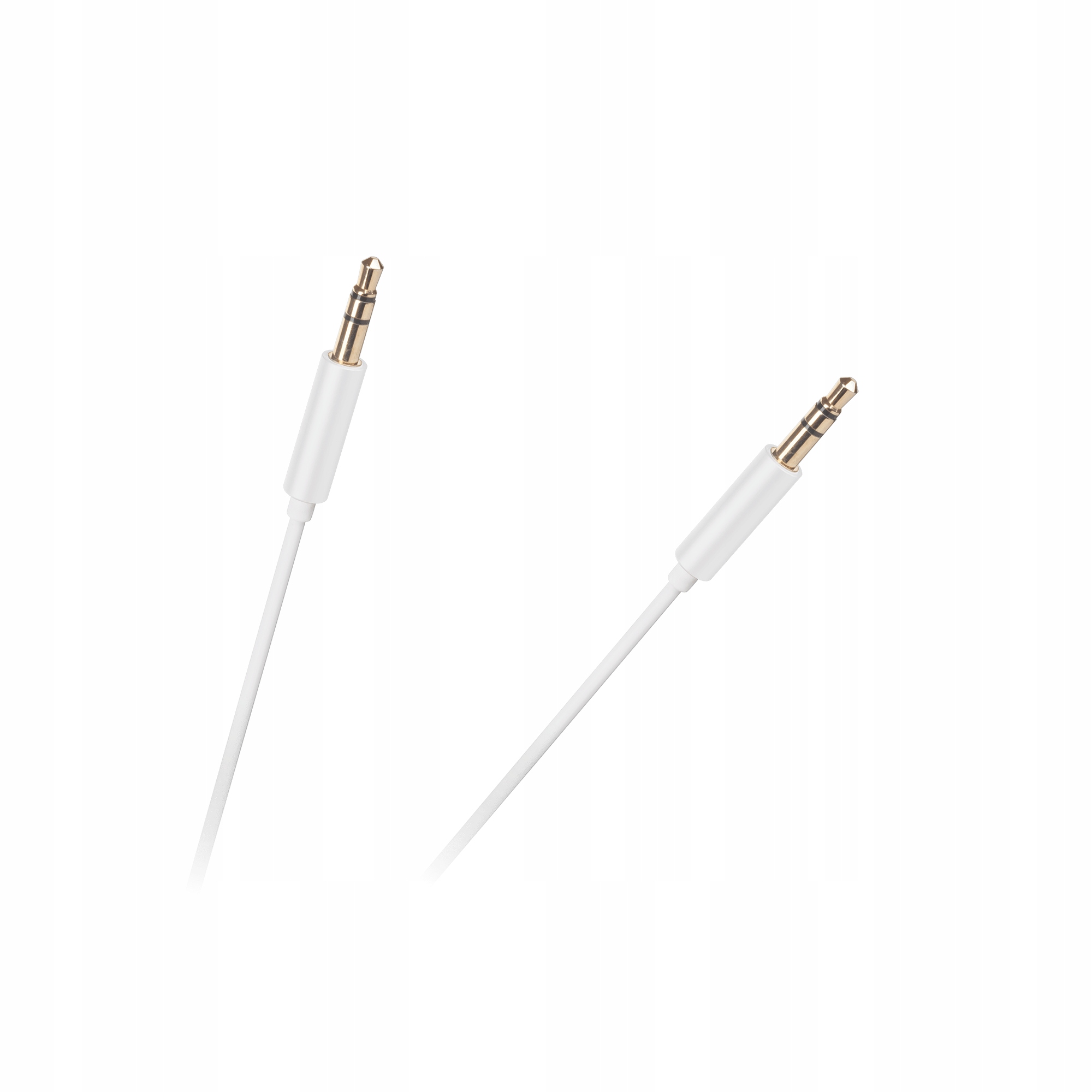 Białe słuchawki BEZPRZEWODOWE Bluetooth mikrofon