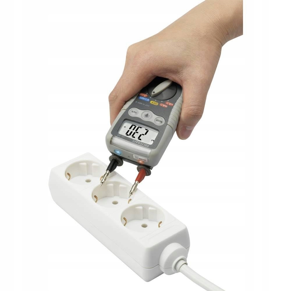 Multimetr MIERNIK CAT IV cyfrowy specjalistyczny 600 V latarka IP 54 TESTER