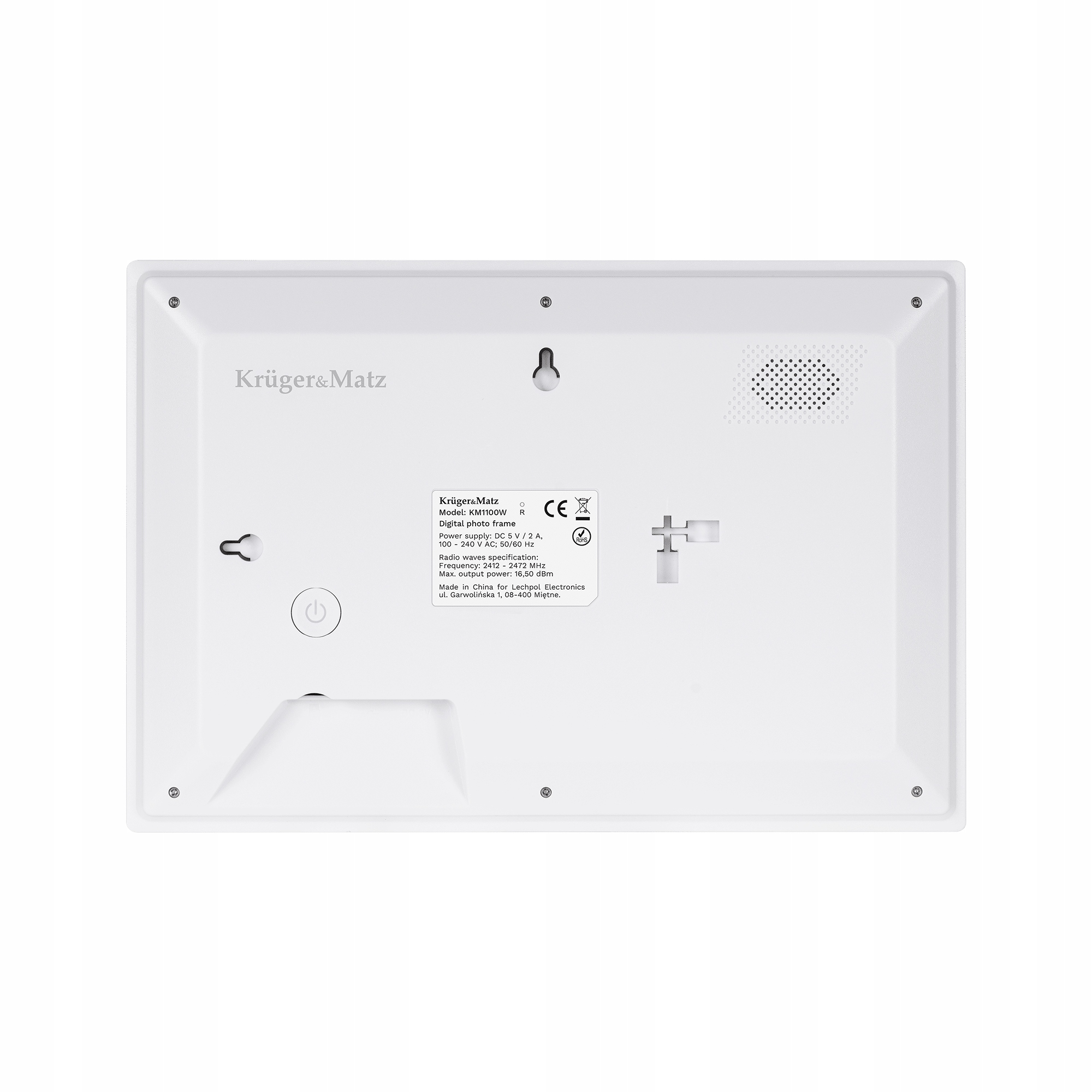 Cyfrowa ramka na zdjęcia 10.1 cali IPS dotyk Android WiFi WIDEO POGODA SD