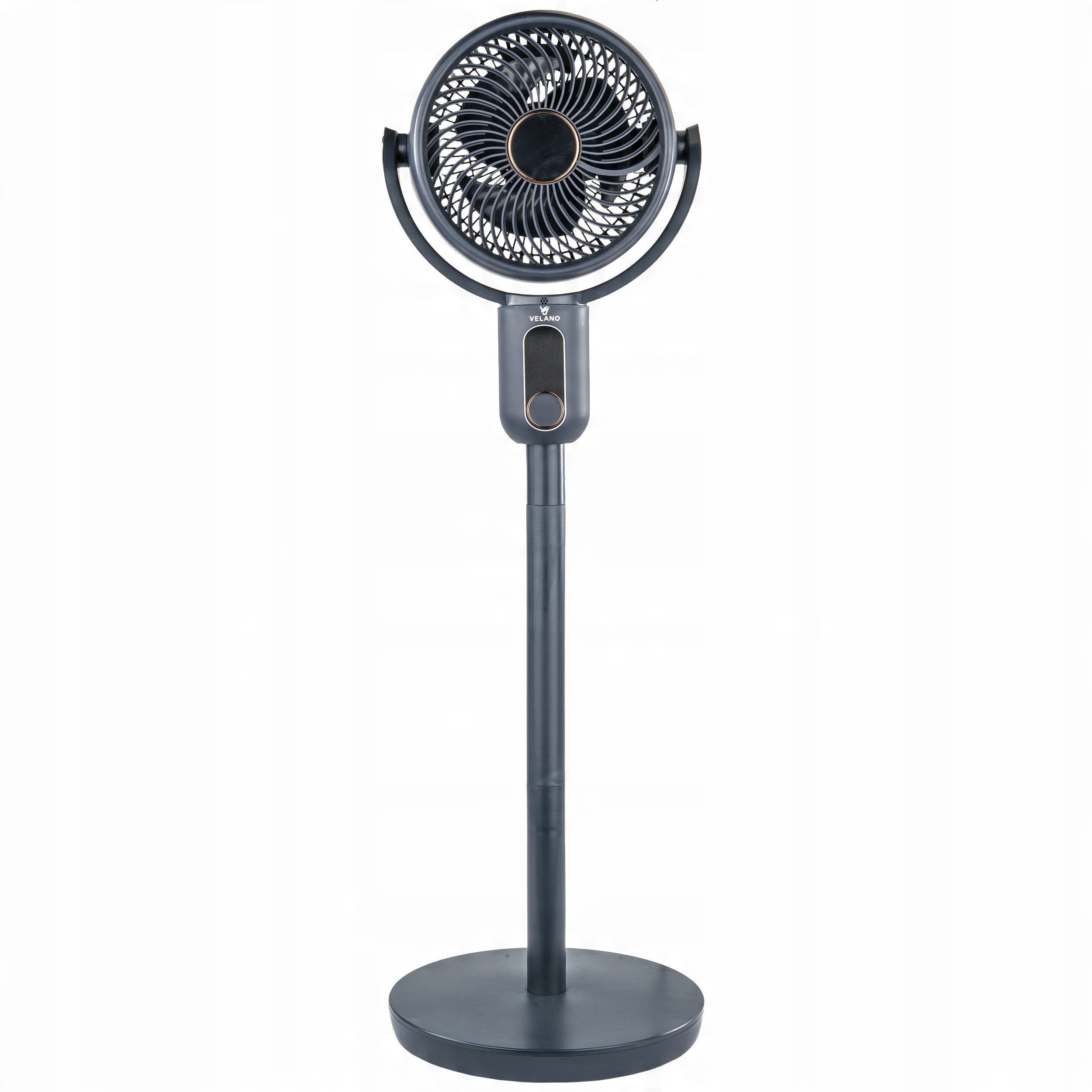 Wentylator podłogowy OSCYLACJA timer REGULACJA wysokości prędkości PILOT