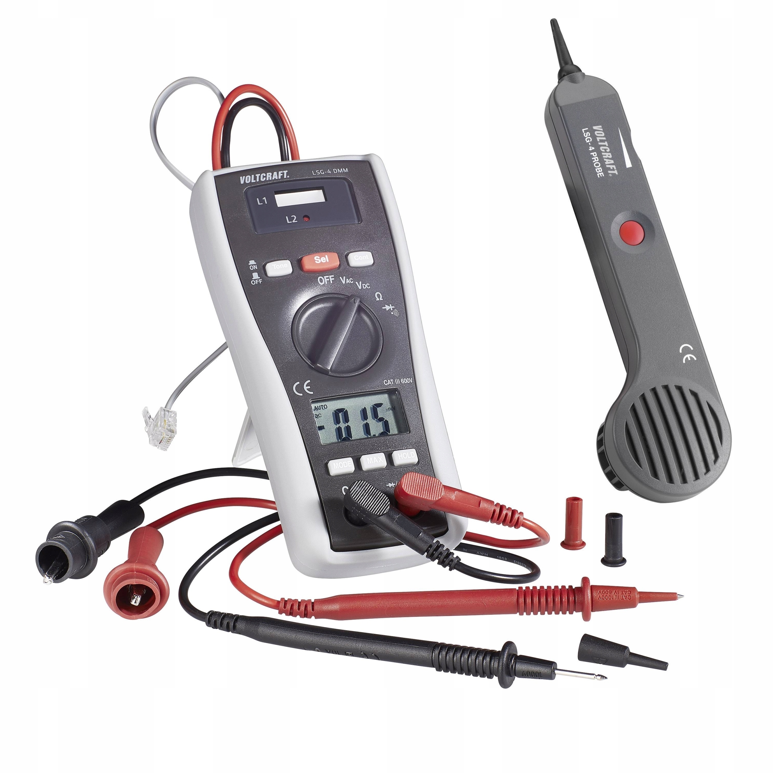 Lokalizator wykrywacz przewodów multimetr miernik