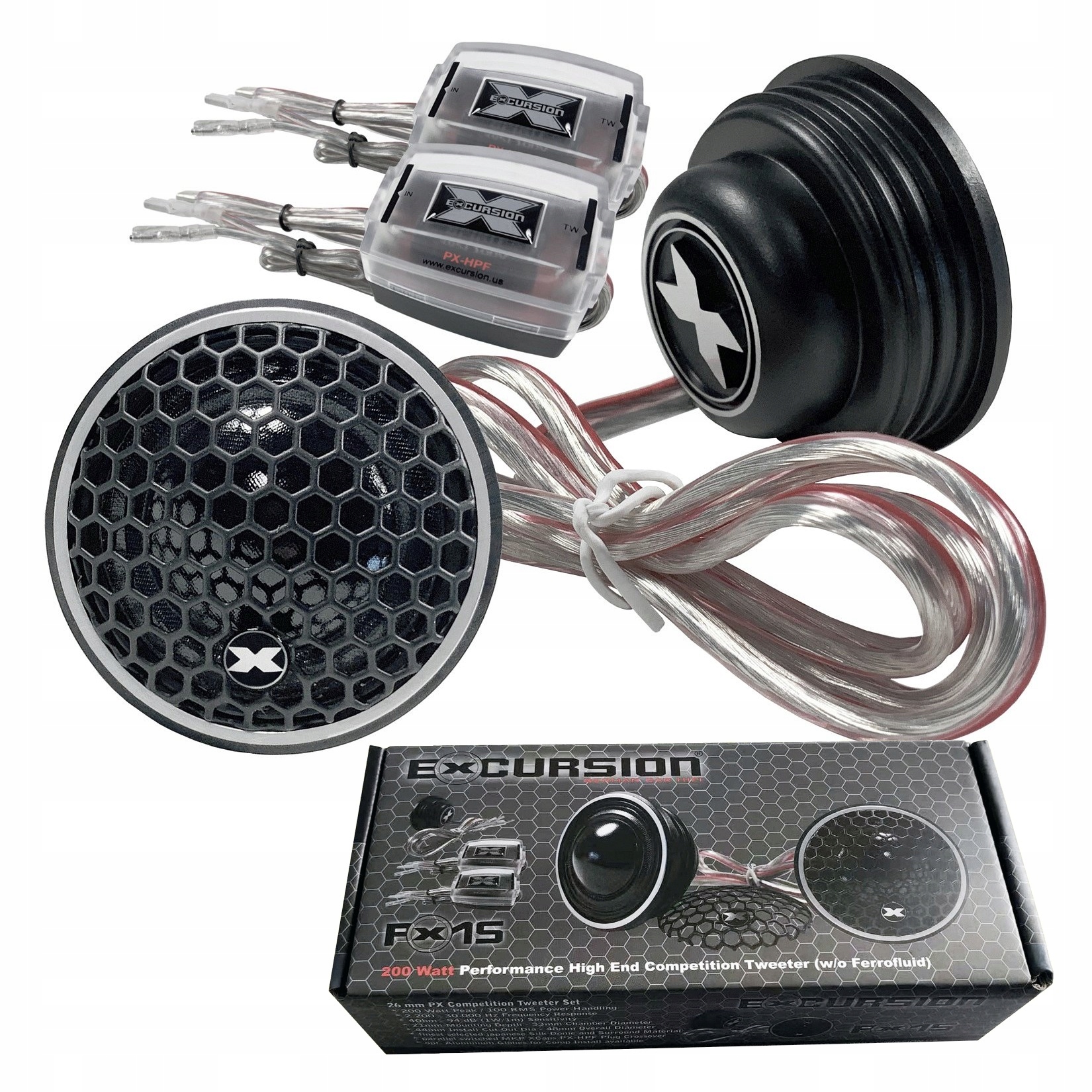 Głośniki wysokotonowe Excursion TWEETERY 200W