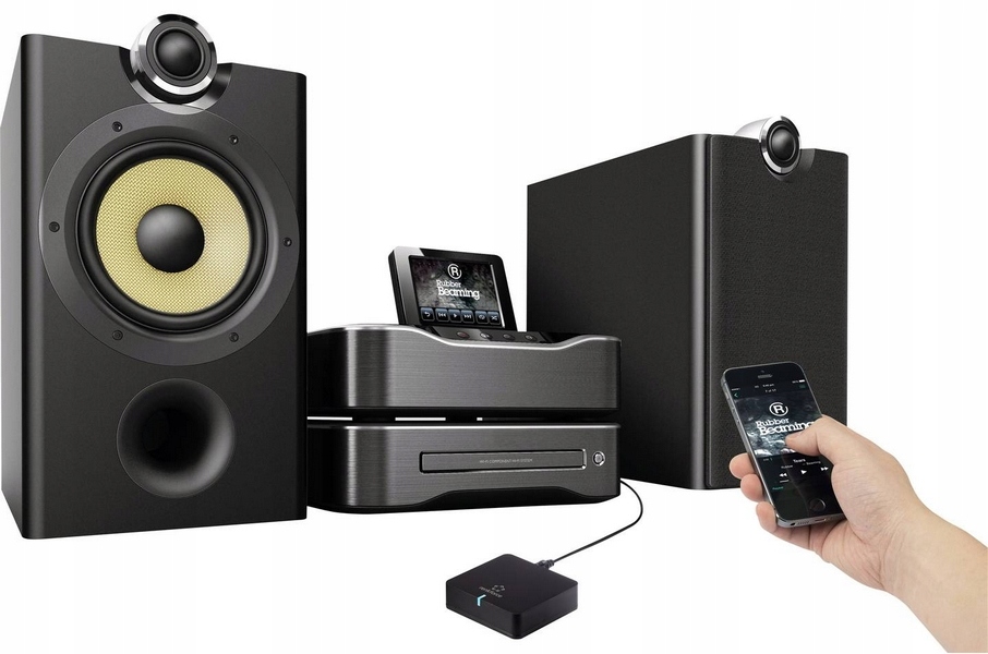 Odbiornik muzyczny ADAPTER Bluetooth 5.0 technologia AptX Jack 3.5 Toslink