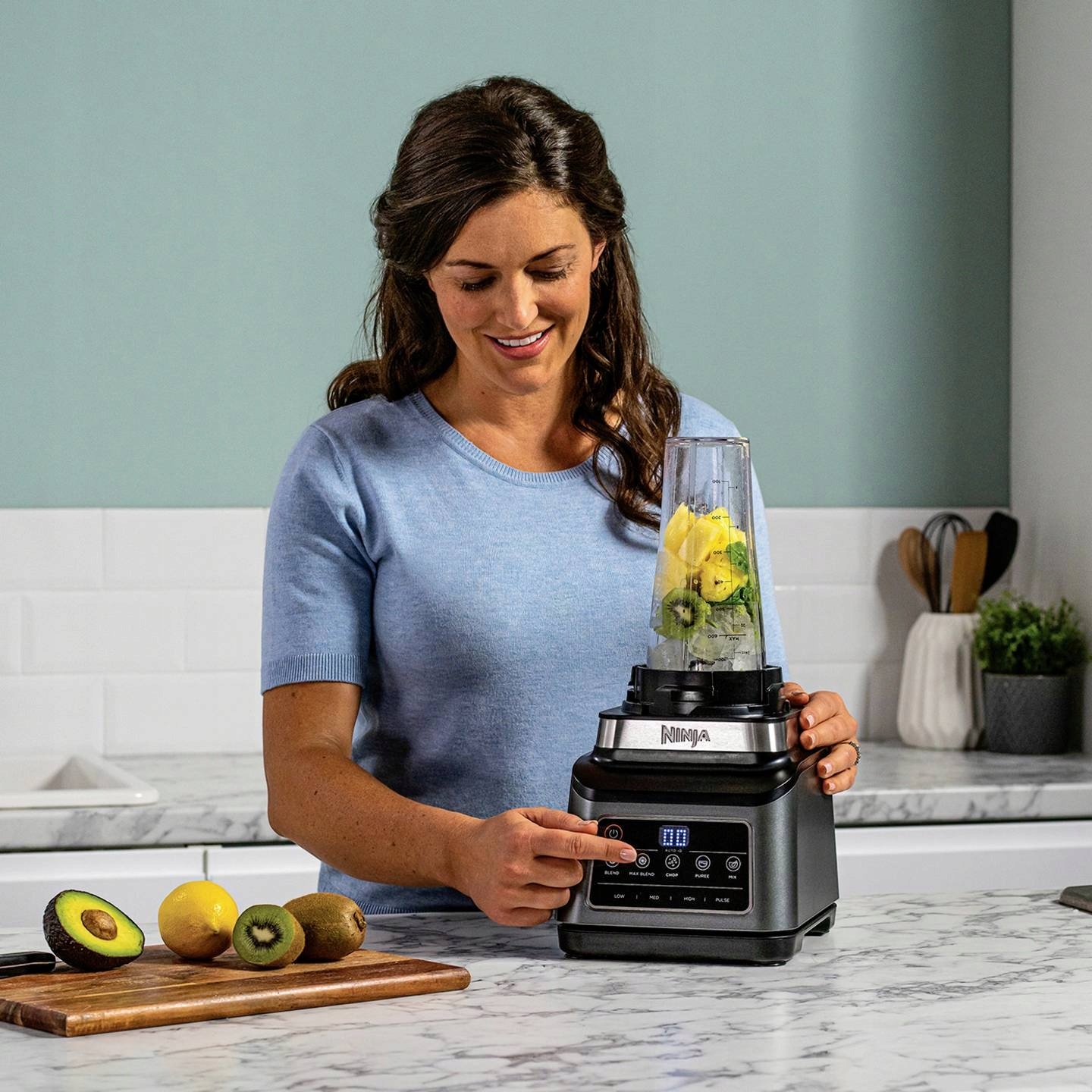 Robot kuchenny 3w1 MIKSER krojenie Ninja misa 1.8L BLENDER 2 litry 1200 W