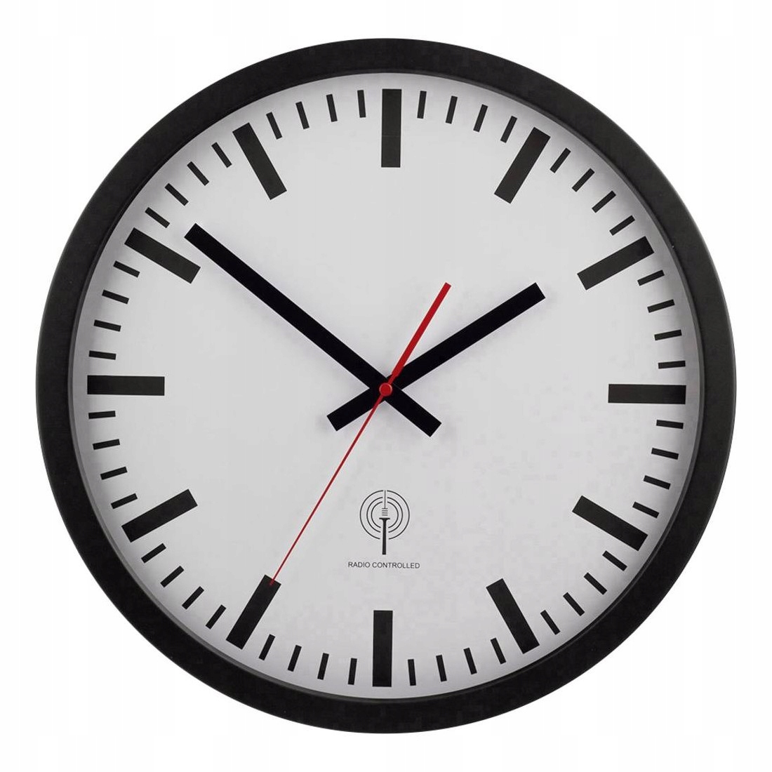 Zegar ścienny sterowany radiowo 40cm DCF77