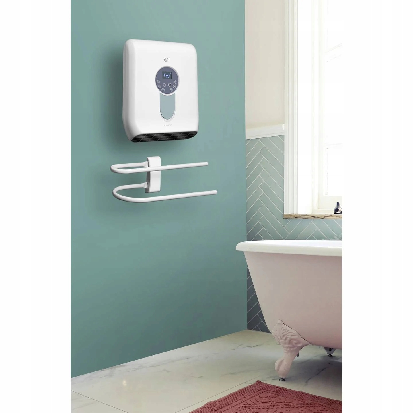 Grzejnik łazienkowy Sygonix 2000W 2 tryby timer termostat