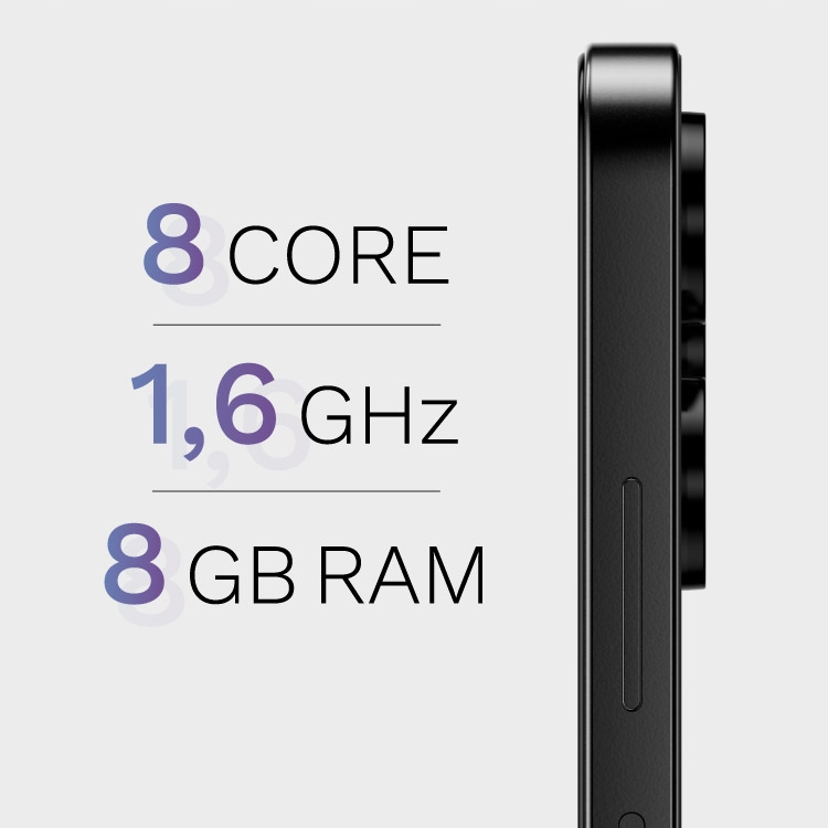 Smartfon Kruger&Matz LIVE 12 6,74" 90Hz 8/256GB DualSIM 5000mAh LTE NFC