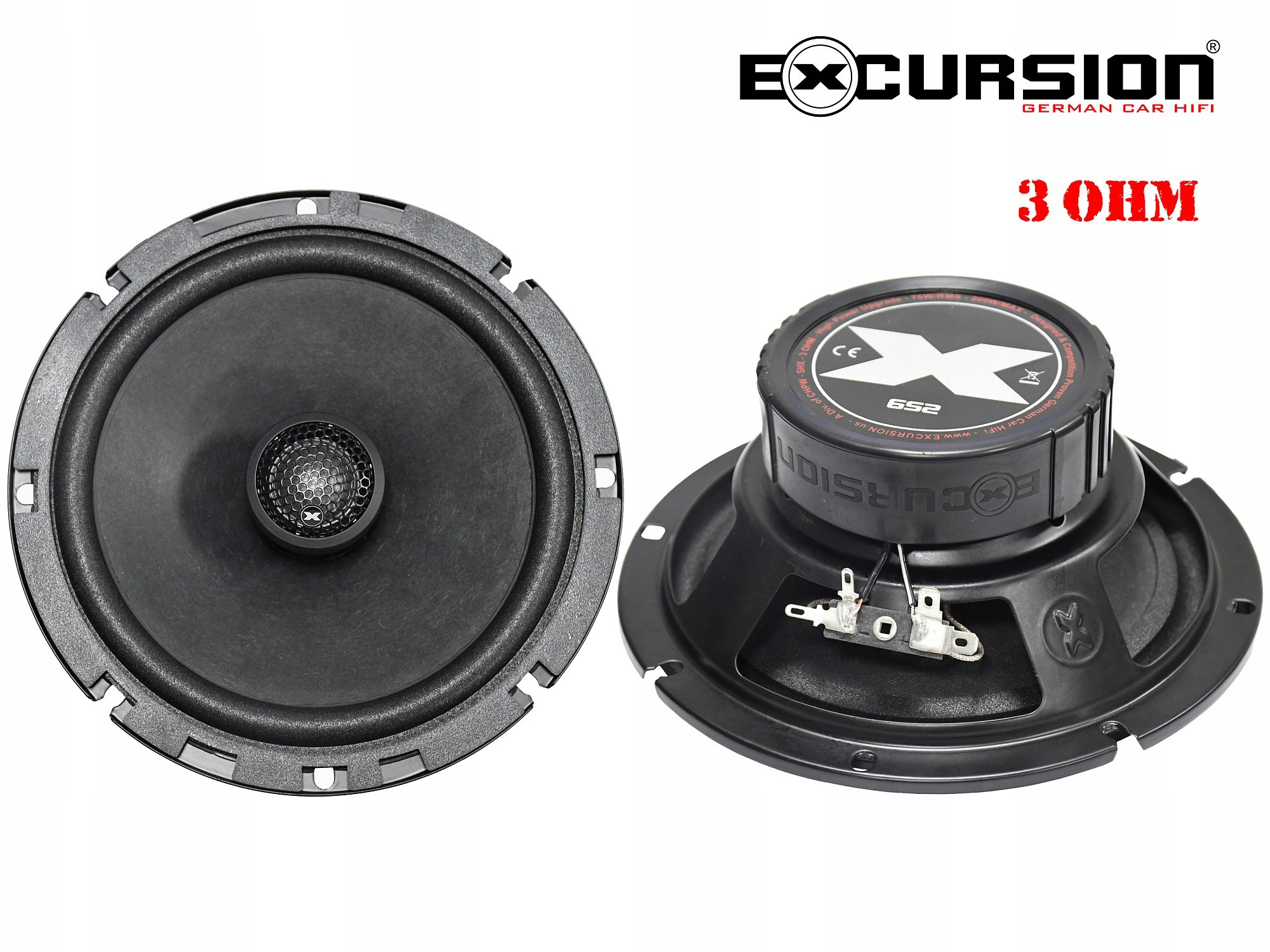 Głośniki Excursion 165mm 2 drożne 200W