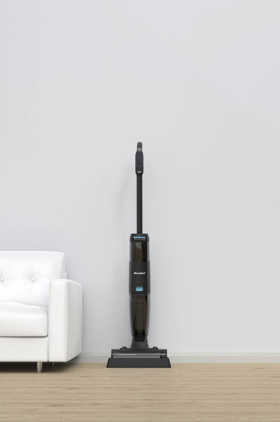 Odkurzacz na MOKRO bezprzewodowy AKUMULATOROWY z funkcją prania 700 ml HEPA