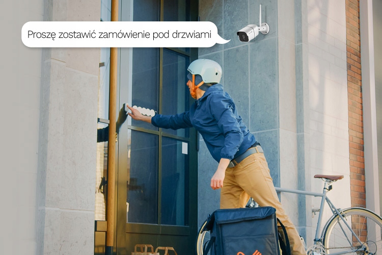 Kamera Zewnętrzna Wi-Fi FULL HD Connect C40 Tuya