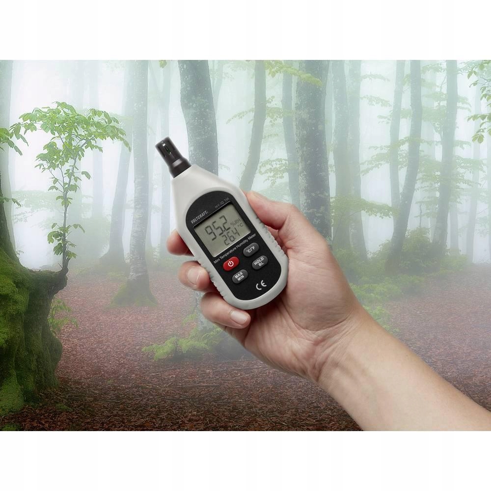 Termohigrometr WILGOTNOŚCIOMIERZ miernik wilgotności temperatury VOLTCRAFT