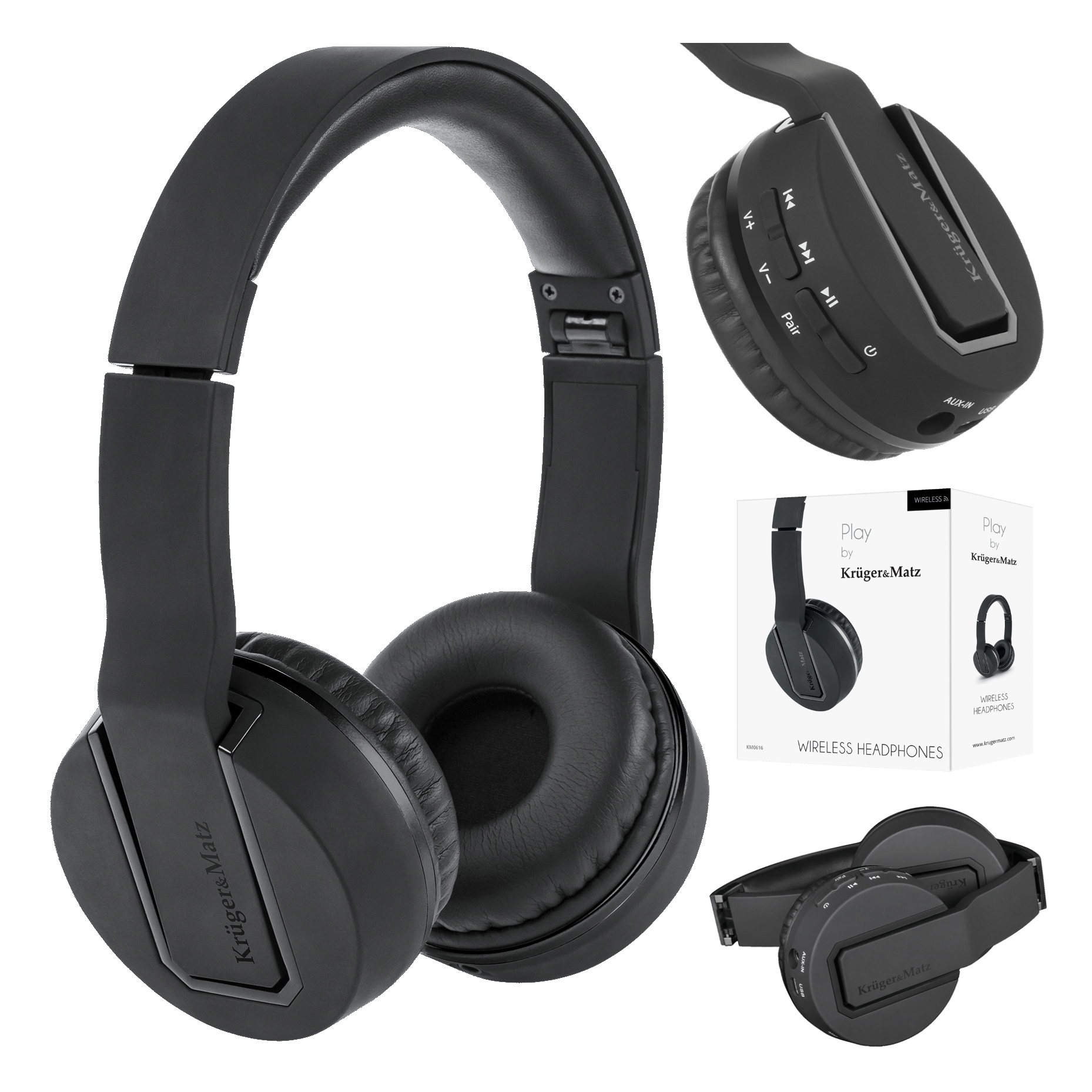 Słuchawki Bezprzewodowe Bluetooth 5.0 KM Play