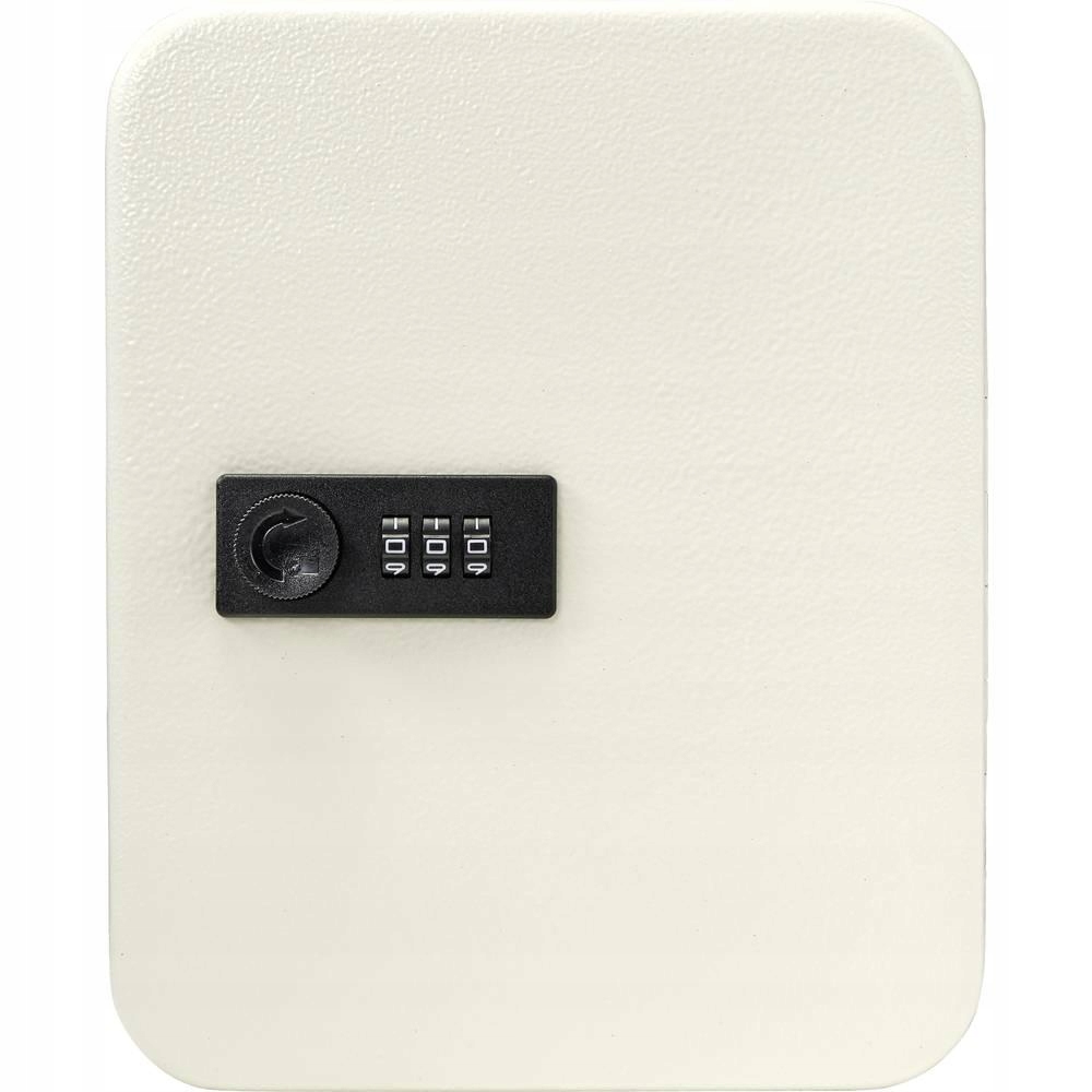 Sejf na klucze 20 haków kolorowe BRELOKI 3 cyfrowy ZAMEK szyfrowy Sygonix