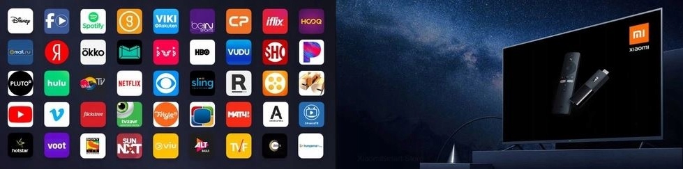 Adapter Xiaomi SMART TV STICK WiFi Android NETFLIX