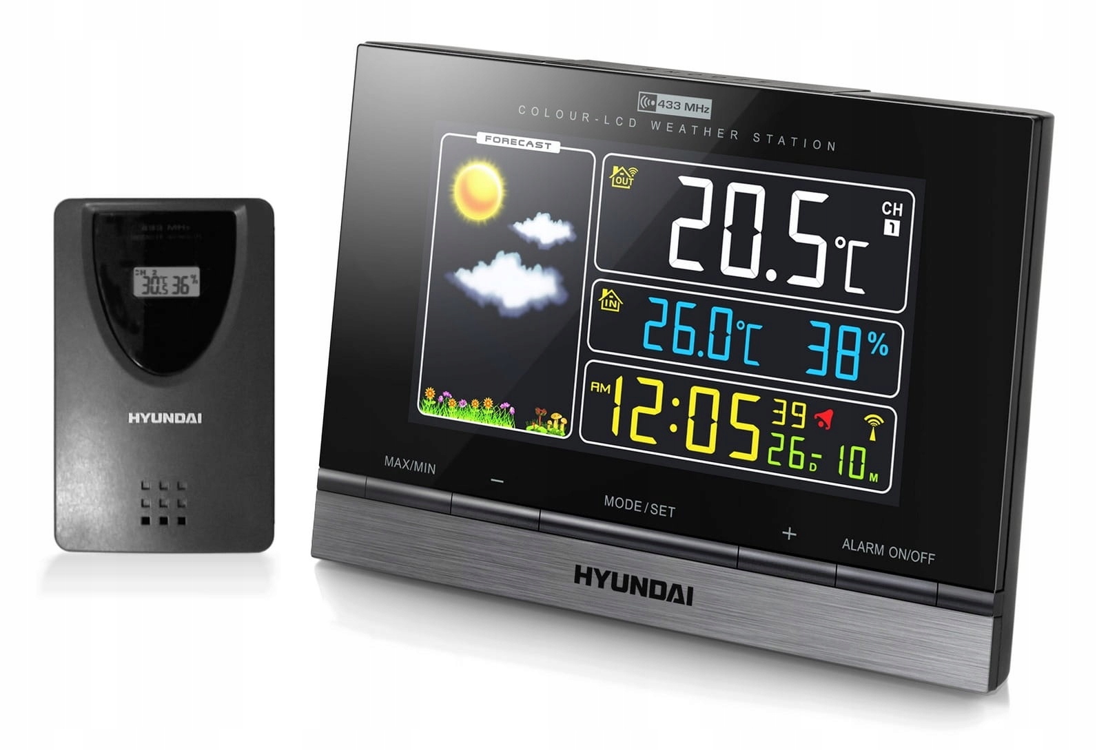 Stacja Pogody Stacja Pogodowa HYUNDAI Prognoza