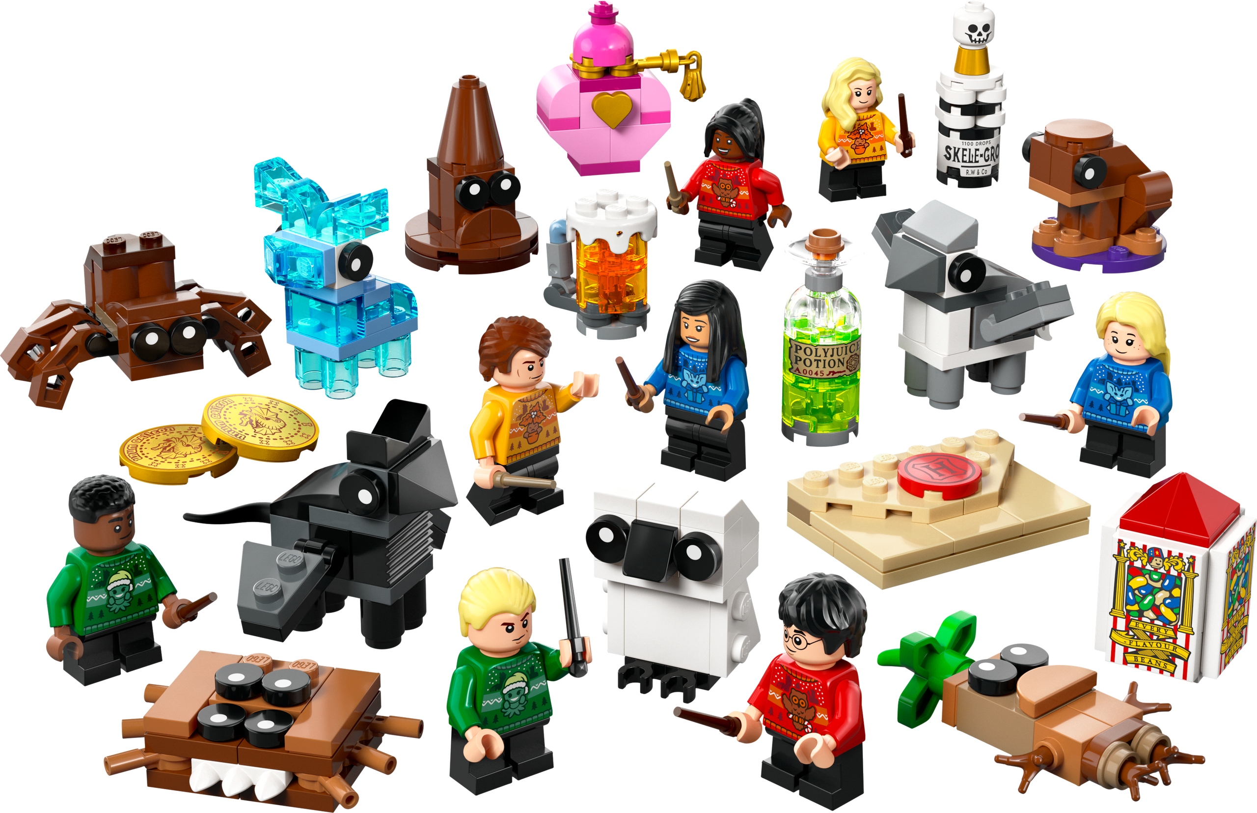 Kalendarz adwentowy LEGO Harry Potter MINIFIGURKI na rok 2025 278 elementów