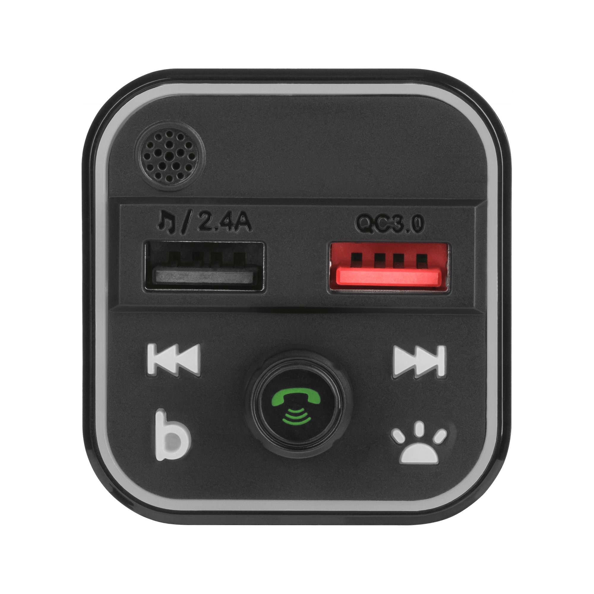 Transmiter samochodowy FM Bluetooth MP3 ŁADOWARKA