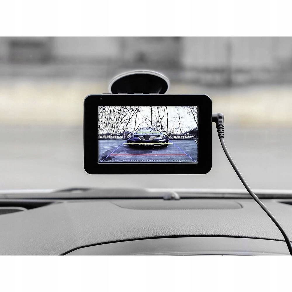 Monitor 4,3'' BEZPRZEWODOWA KAMERA cofania w ramce